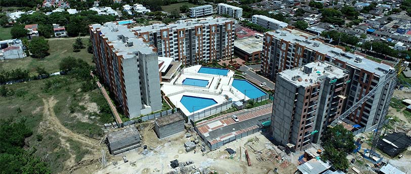 Urbansa constructora de apartamentos Reserva del Peñón - Junio 2022