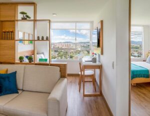 sala comedor apartamentos modernos - apartamentos en venta Bogotá - hacienda la estancia navarra - urbansa - proyecto vis