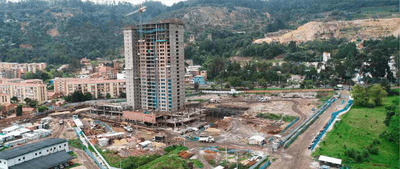 construcción torre de apartamentos Rioja hacienda la estancia - avance de obra - proyecto de vivienda calle 170 bogota